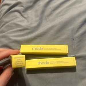 3 BRAND NEW LIMITED EDITION RHODE peptide lip treatment in passion fruit